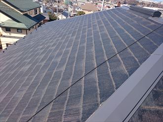 経年劣化による屋根塗膜の劣化