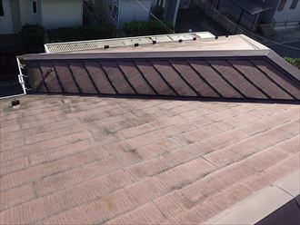 昭島市中神町でスレート屋根点検