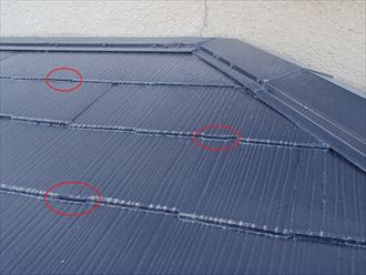 前回塗装のタスペーサー