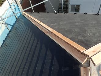 新規貫板の設置