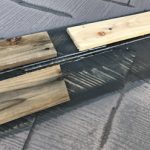 棟板金が飛散していました