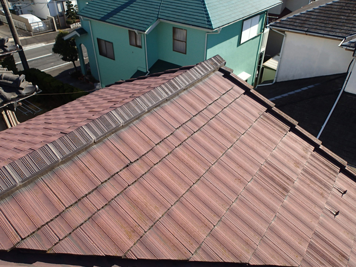 一見、健全そうな棟部分