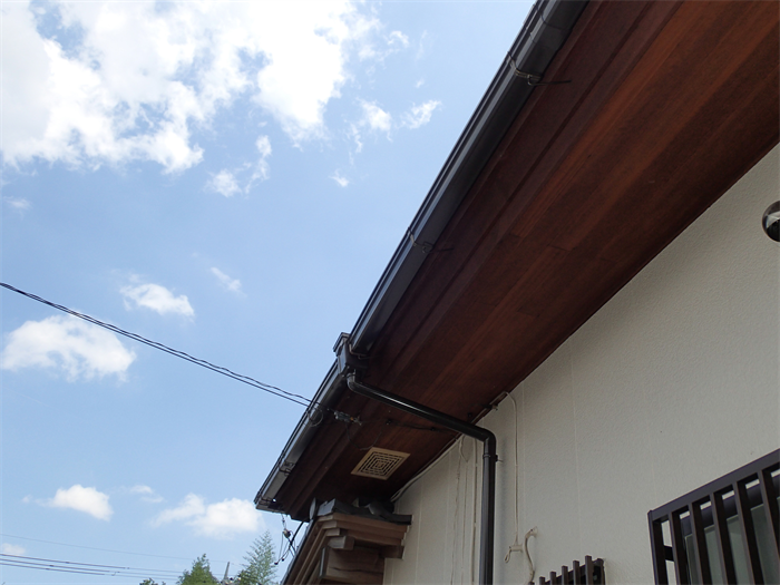 雨樋交換工事完了