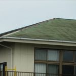 長柄町山根で棟板金の飛散