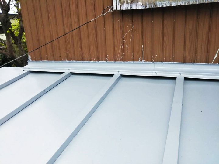 葺き替え工竣工