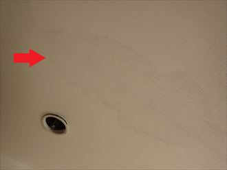 室内への雨漏り確認