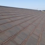 スレートの塗膜劣化