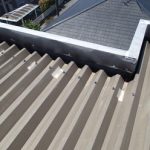 錆はテープで保護