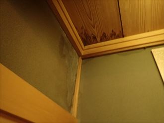 秦野市新町で雨漏り調査