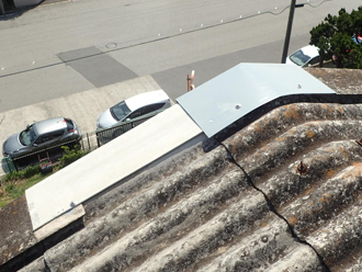 板金の仮止め完成