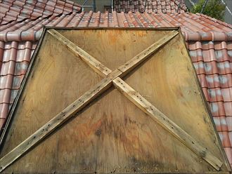 下地木材の撤去