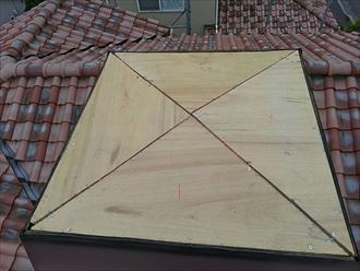 下地木材の敷設