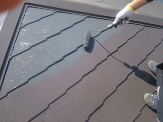 仕上げ塗装２回目