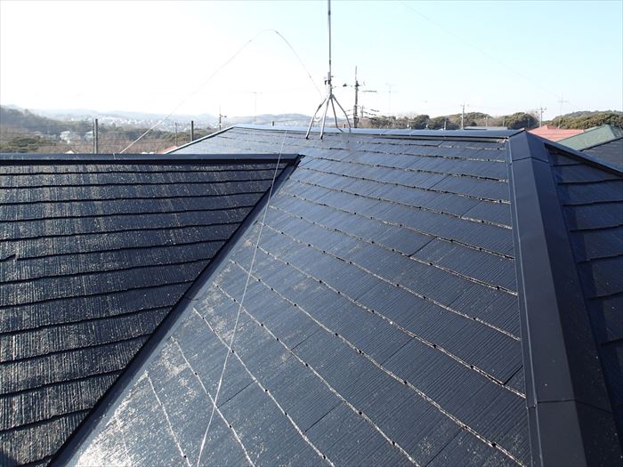 屋根塗装工事完了