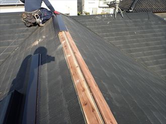 棟板金交換工事