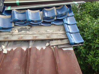 野地板も補修します