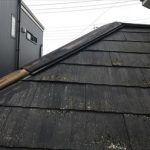 棟板金の飛散