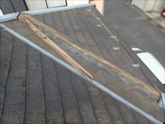 船橋市大穴南　屋根の状況