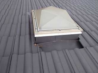 塗膜の剥がれのないモニエル瓦