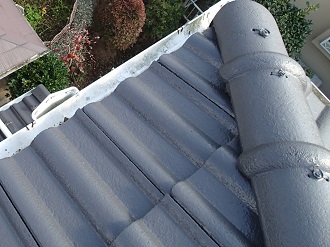 モニエル瓦の隅棟