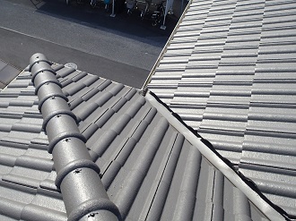 モニエル瓦の棟