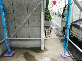 足場の仮設