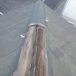 棟板金の飛散