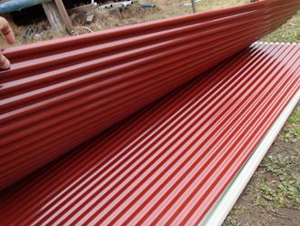 ガルバリウム波板