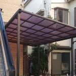 カーポート交換工事完了