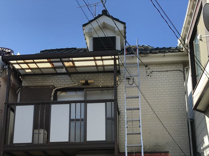 足立区保木間で住宅点検