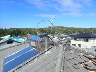 君津市外箕輪　台風被害調査