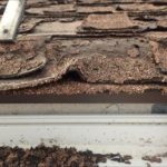 君津市　屋根材の変形