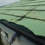 木更津市　化粧スレートの割れ