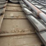 木更津市　瓦の取外し