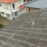木更津市　雨漏り上部の屋根の状況