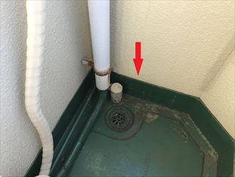 防水層との取り合い