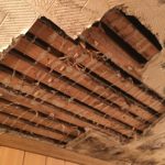 雨漏りで天井腐食