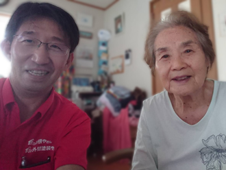 工事後お客様の写真