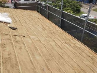 君津市　瓦の撤去