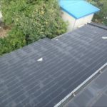 君津市　屋根材の飛散