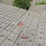 木更津市　のし瓦の落下