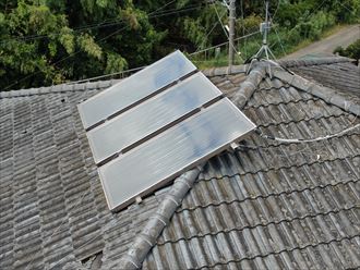 ソーラー温水器