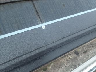 君津市　軒先唐草の設置