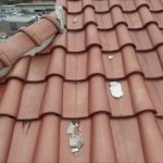 木更津市　漆喰の剥がれ