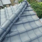 木更津市　棟瓦のズレ