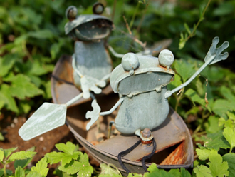ブリキのカエル