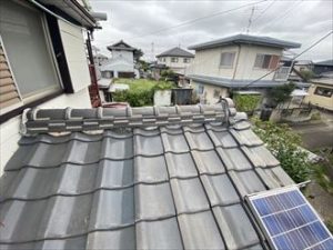 瓦の不具合
