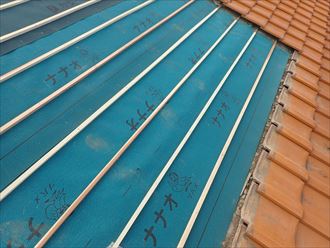 木更津市　瓦桟設置