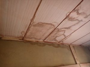 天井の雨漏り