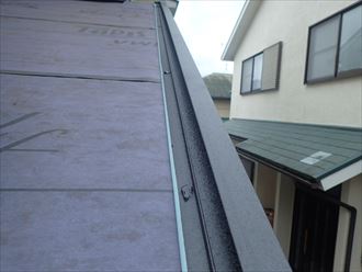 ケラバ板金設置